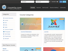 Tablet Screenshot of learn.ijoomla.com